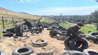 Mardin Büyükşehir Belediyesi, 100 ton atık lastiği geri dönüşüme kazandırdı