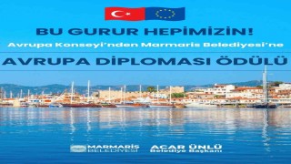 Marmaris Belediyesine Avrupadan prestijli ödül