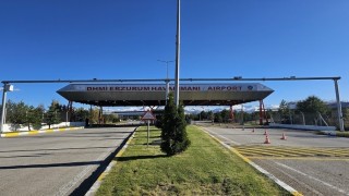 Mart ayında Erzurum Havalimanında 112 bin 626 yolcuya hizmet verildi