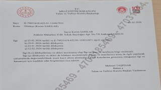 MEBden Sarılılar Teoremleri başvurusuna cevap