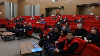 Melikgazi personeli yangınlara karşı bilgilendirildi