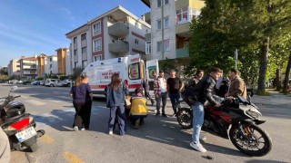Menteşede araçlar birbirine girdi: 2 yaralı
