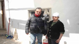 Menteşede küle dönen evleri için iki kardeş yardım bekliyor