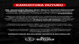 Mesir Festivali konserleri ertelendi