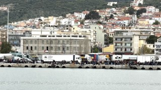Midilli gümrüğü çarşamba gününe kadar kapalı