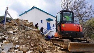 Milas Bafa Mahallesindeki içme suyu deposu yenilendi