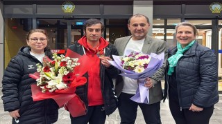 Milli atıcı Buğra Selimzade dünya üçüncüsü ünvanı ile Trabzona döndü