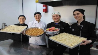 Misket elma tadında baklava