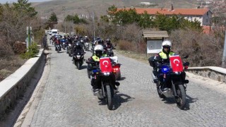 Motosiklet tutkunları Çamlık Milli Parkında buluştu