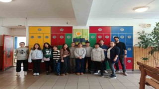 Nazillili öğrenciler projelerini bu kez Budapeştede yürüttü