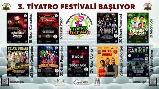 Niğdede 3. Tiyatro Festivali heyecanı başlıyor