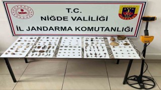 Niğdede Anadolu Mirası operasyonu: 145 tarihi eser ele geçirildi