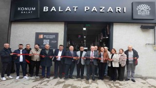 Nilüferin 8inci giyim pazarı Balatta açıldı