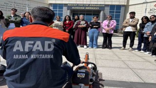 Öğrenciler AFAD gönüllülük eğitimi ile bilinçleniyor