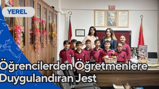 Öğrencilerden Öğretmenlere Duygulandıran Jest