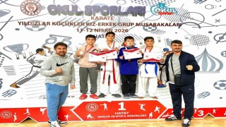 Okul sporları Karete müsabakalarına Kayseri damgası