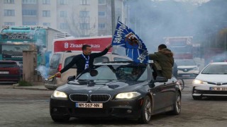 Oltuda Erzurumsporun şampiyonluk coşkusu