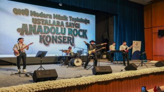 OMÜde Ustalara Saygı Anadolu Rock Konseri