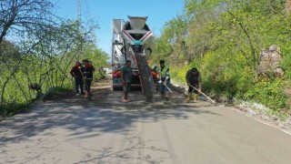 Orduda beton yol seferberliği sürüyor