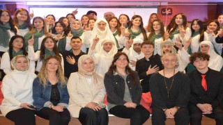 Orduda öğrencilerin Mevlid-i Nebi coşkusu