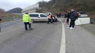 Orduda trafik kazası: 2 yaralı