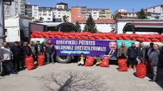 Orduda üreticilere 45 ton tohumluk patates dağıtıldı