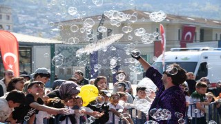 Osmangazide çocuk karnavalı
