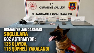 Osmaniye Jandarması Suçlulara Göz Açtırmıyor