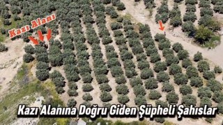 Osmaniyede kaçak kazı yapan 6 kişi dronla yakalandı