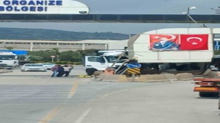 Osmaniyede kontrolden çıkan tır gişeye çarptı: 1 yaralı