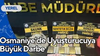 Osmaniye’de Uyuşturucuya Büyük Darbe