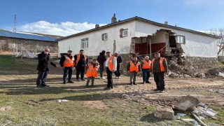 Patnosta deprem sonrası inceleme