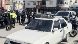 Polisin ‘dur ihtarına uymadı, 379 bin lira ceza yedi