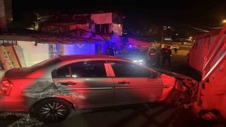 Polisten kaçarken evin merdiven korkuluklarına çarptı