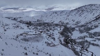 Refahiyede nisan ayında kar sürprizi