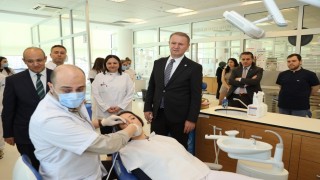 Rektör Baş: Diş Hekimliği Fakültesinde yürütülen çalışmalar memnuniyet verici düzeyde
