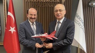 Rektör Çakmaktan TUSAŞa ziyaret