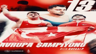 Rıza Kayaalp tarihe geçti: 13. Avrupa şampiyonluğuna ulaştı
