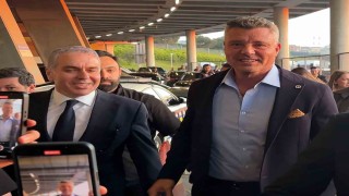 Sadettin Saran, derbi için stada geldi