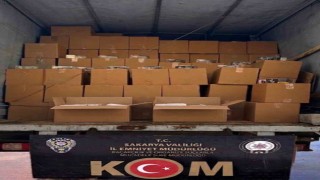 Sakaryada polis ekipleri kaçakçılara göz açtırmıyor