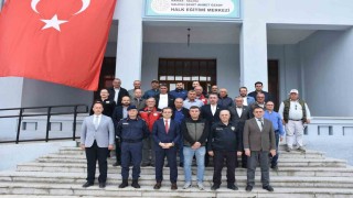 Salihlide gönüllülere orman yangını eğitimi