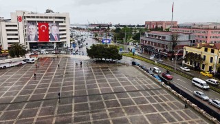 Samsun, Türkiyenin en çok yağış alan 3. şehri oldu