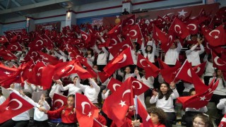 Samsunda 23 Nisan, dünya çocuklarıyla kutlandı
