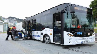 Samsunda Engelsiz Turizm Otobüsü hizmette
