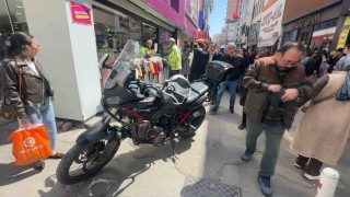 Samsunda yunus polisleri kaza yaptı: 1 yaralı