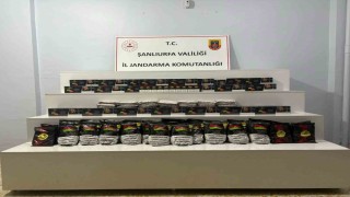 Şanlıurfada 82 kilo kaçak nargile tütünü ele geçirildi
