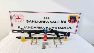 Şanlıurfada uyuşturucu ve silah ele geçirildi