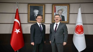 Savunma Sanayii Başkanı Görgün, Japonyanın Ankara Büyükelçisi Tamura ile görüştü