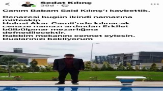 Sedat Kılınçın acı günü
