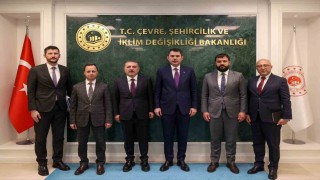 Sincan Belediye Başkanı Ercan, Bakan Kurum ile görüşme gerçekleştirdi